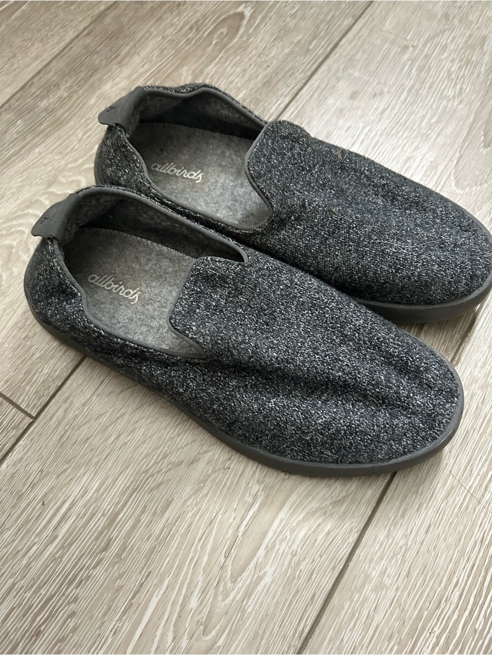 Allbirds women’s Wool Slip-On Shoes - Charcoal Gray
